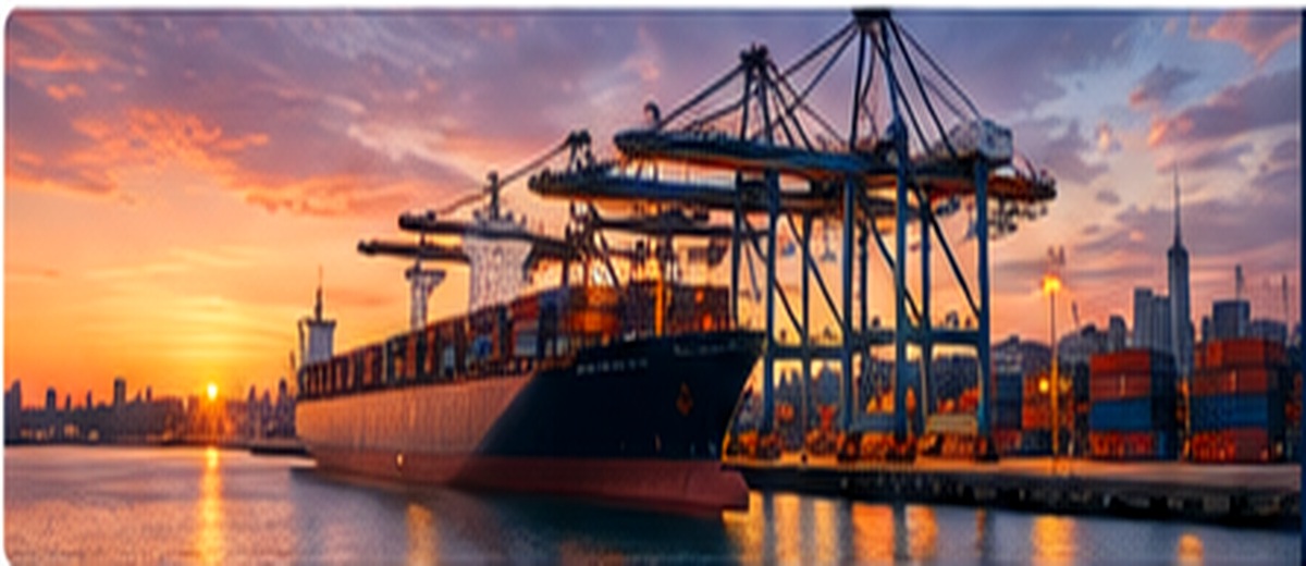 Port and container logistics
